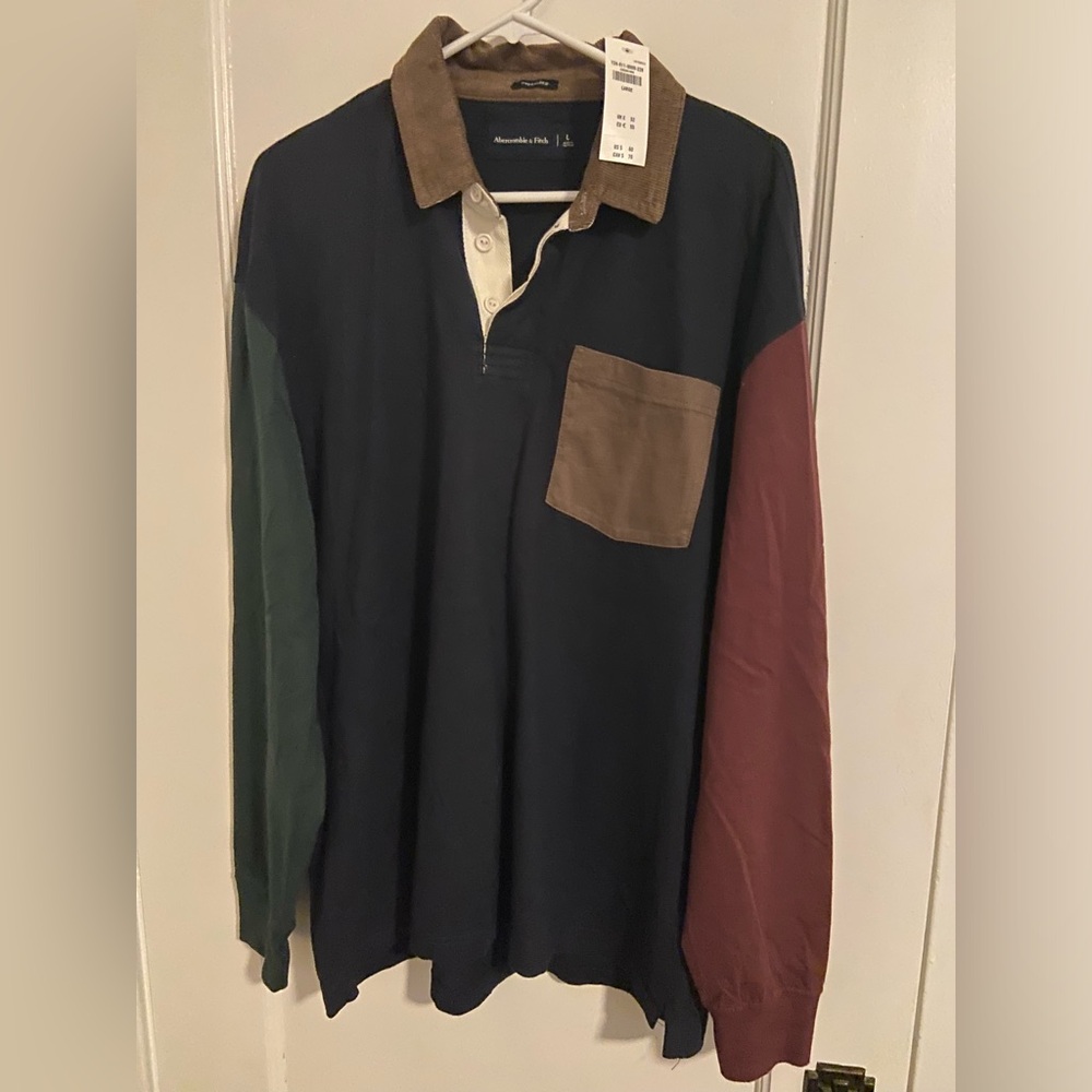 Men’s Abercrombie Size L long sleeve shirt